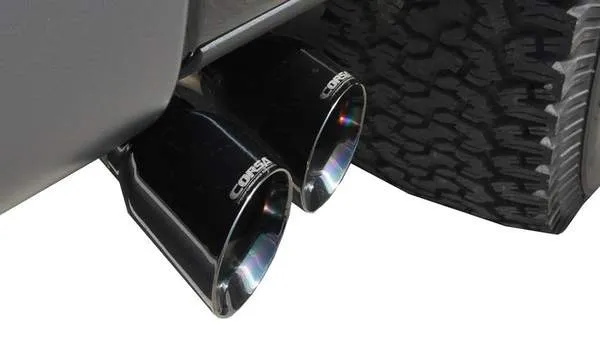 Corsa XTREME 3.0" Single Side Exit Cat-Back Exhaust System w/ Twin 4.0" Tips - 2011-2014 Raptor