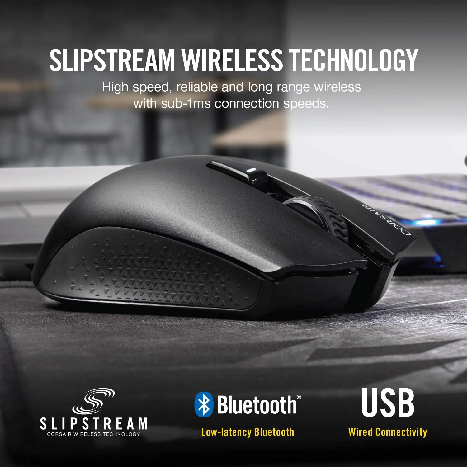 Corsair Harpoon Wireless RGB Wireless Rechargeable