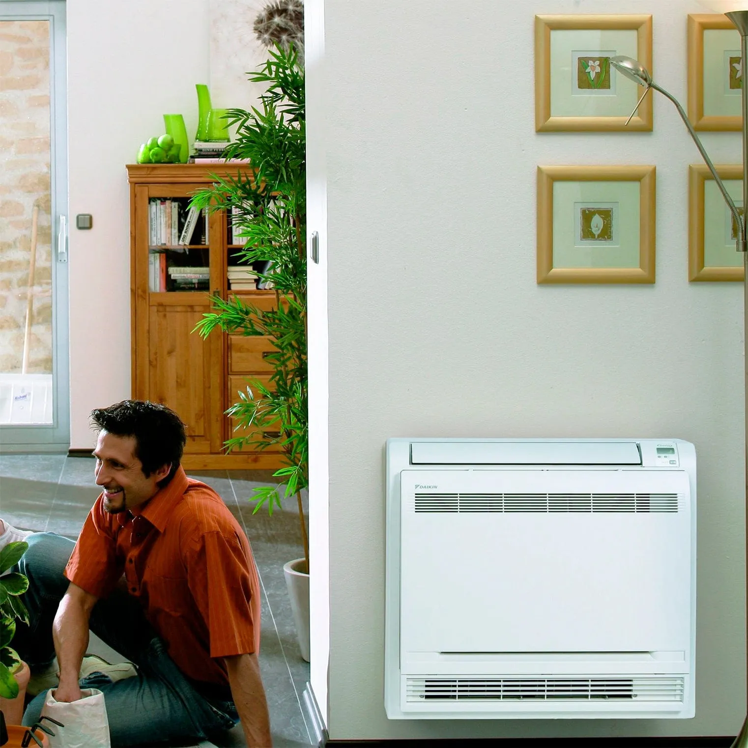 Daikin 2-Zone Floor Standing Hyper Heat Ductless Mini-Split 24000 BTUHeat Pump Air Conditioner 15k   18k - 18 SEER2