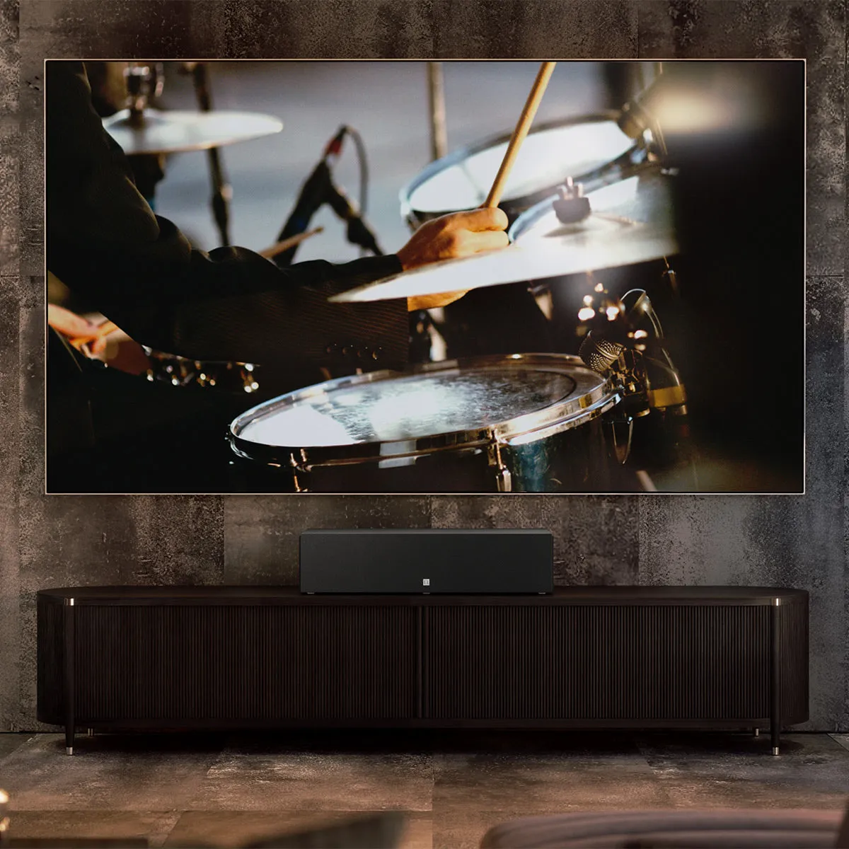 Definitive Technology Dymension DM30 Flagship Center Channel Speaker with Built-In Subwoofer and Passive Radiators