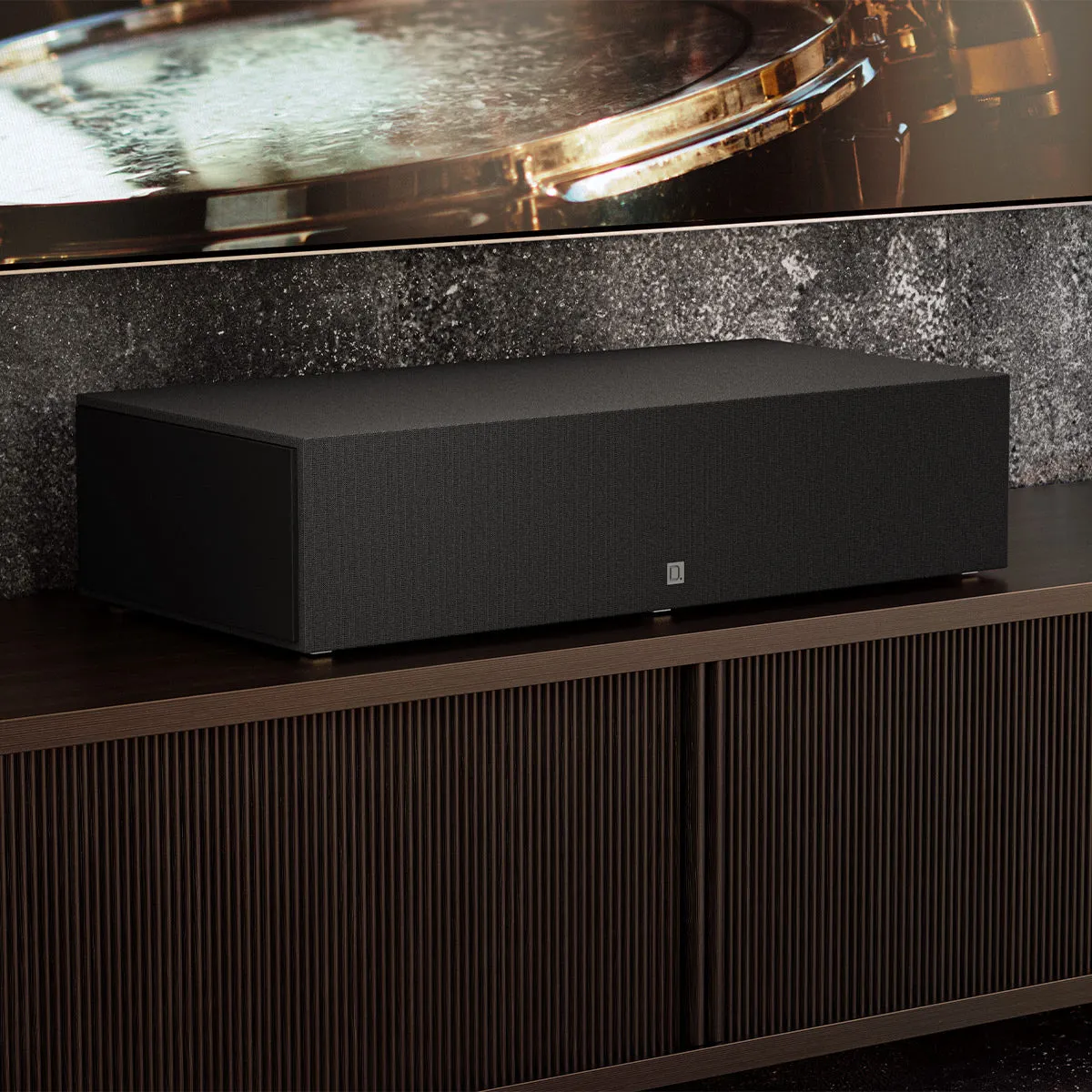 Definitive Technology Dymension DM30 Flagship Center Channel Speaker with Built-In Subwoofer and Passive Radiators
