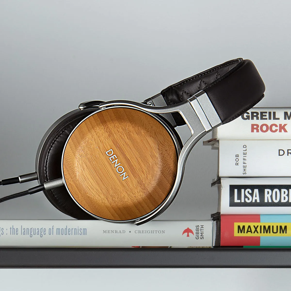 Denon AH-D9200 Reference Over-Ear Premium Headphone (Bamboo)