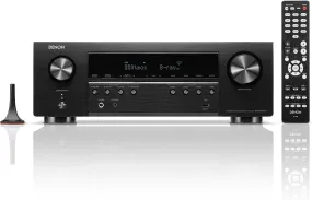 Denon AVR-S770H 7.2 Ch 8K UHD HDMI Home Theater Receiver