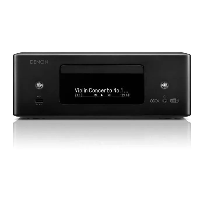 Denon CEOL RCD-N12 DAB  Hi-Fi System & Mission QX2 MKII Speakers Pair Black