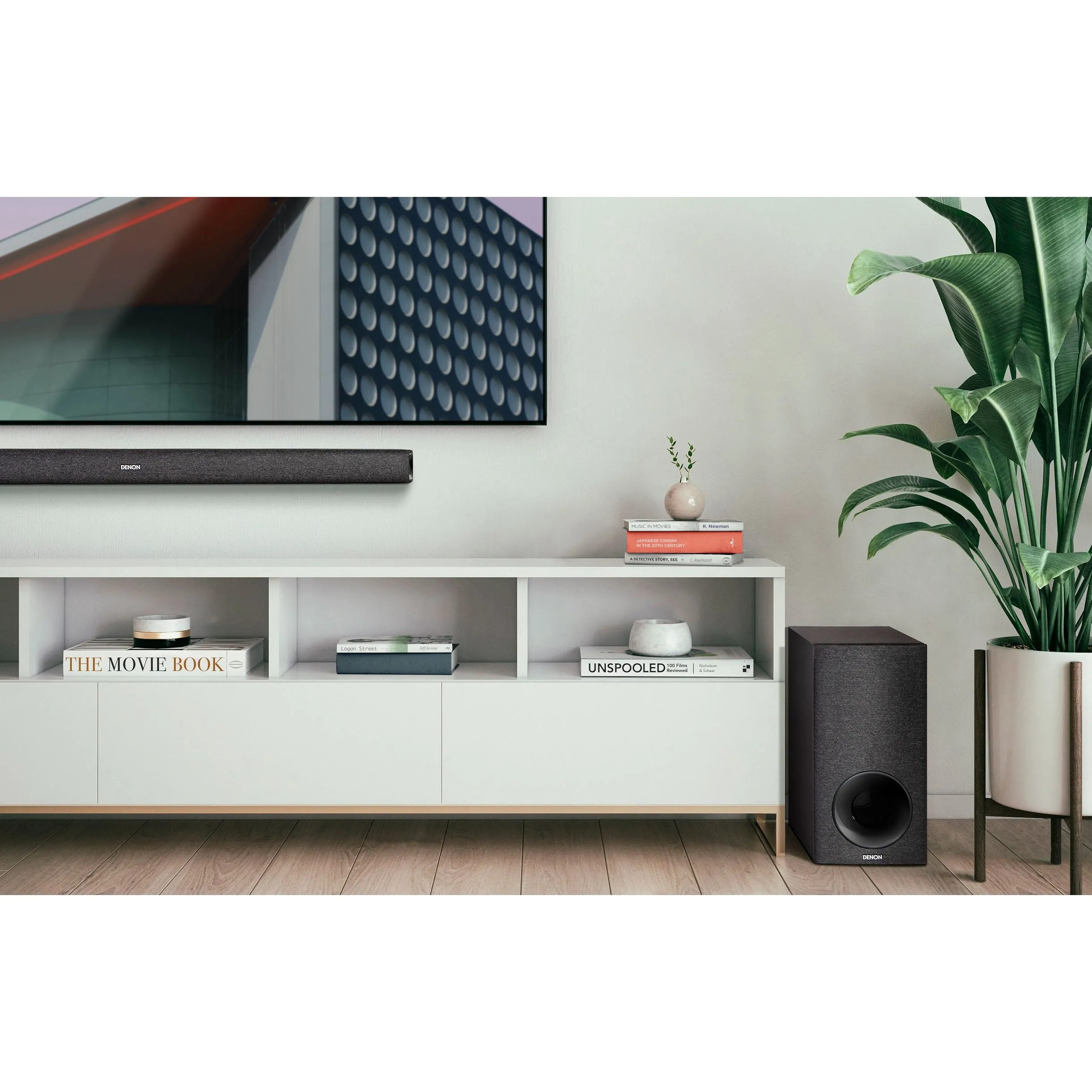 Denon DHT-S416 2.1Ch Sound Bar with Wireless Subwoofer - Black | DHTS416BKE2GB