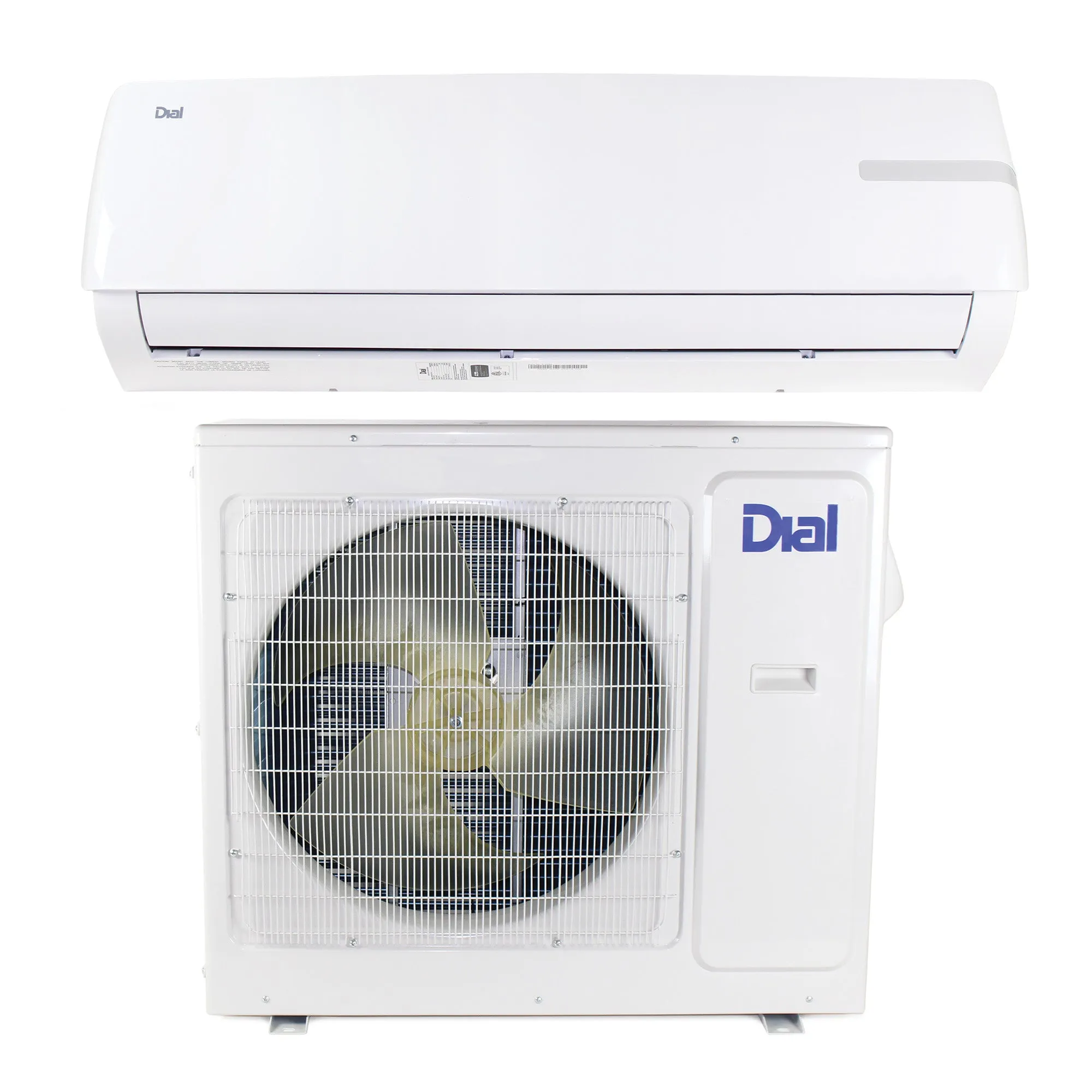 Dial Manufacturing 80480 - 24,000BTU, (2 Ton), 18 SEER, 230V, Cooling-Only, Single Zone, Wall Mounted Indoor Unit - Mini-Split System (Call for Sizing)