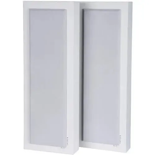 DLS FlatBox XL White 2-Way Bass Reflex On Wall Home Speaker (pair)