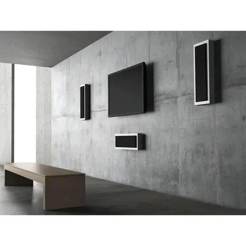 DLS FlatBox XL White 2-Way Bass Reflex On Wall Home Speaker (pair)