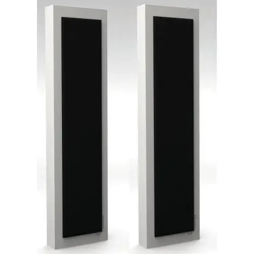 DLS FlatBox XXL White 2.5-Way Bass Reflex On Wall Home Speaker (pair)