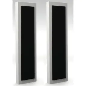 DLS FlatBox XXL White 2.5-Way Bass Reflex On Wall Home Speaker (pair)