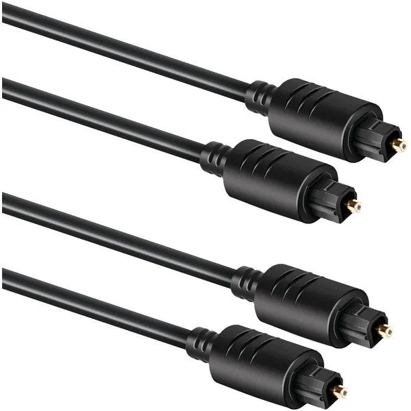 DREAMGEAR DGUN-2870 Optical Cables, 2 pk