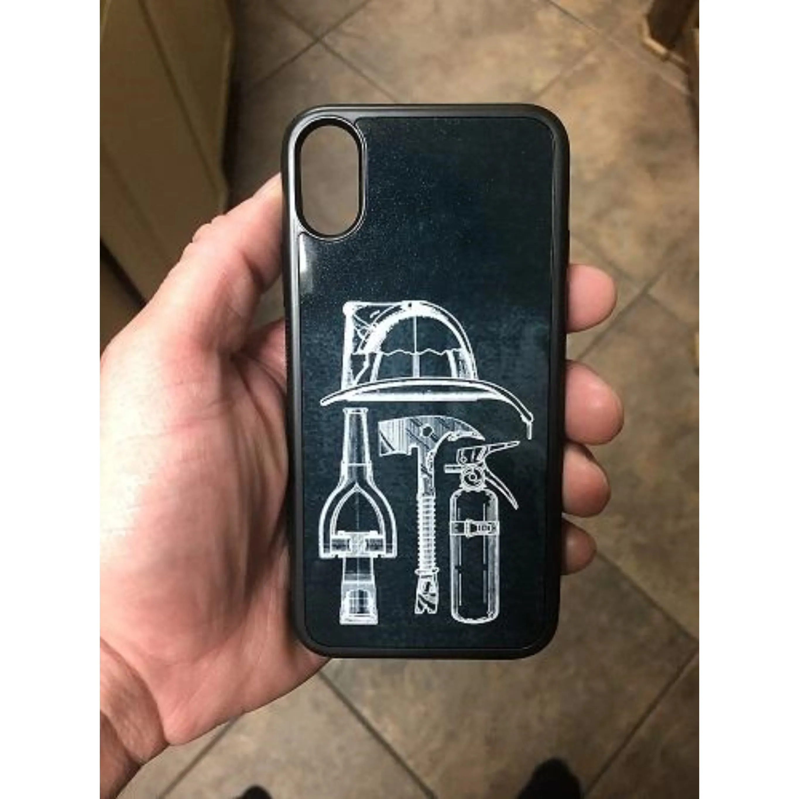 Fire Tool Tough Phone/Tablet Case