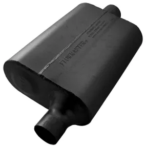 Flowmaster 40 Series Delta Flow Muffler - 2" Offset - Inlet / Center Outlet