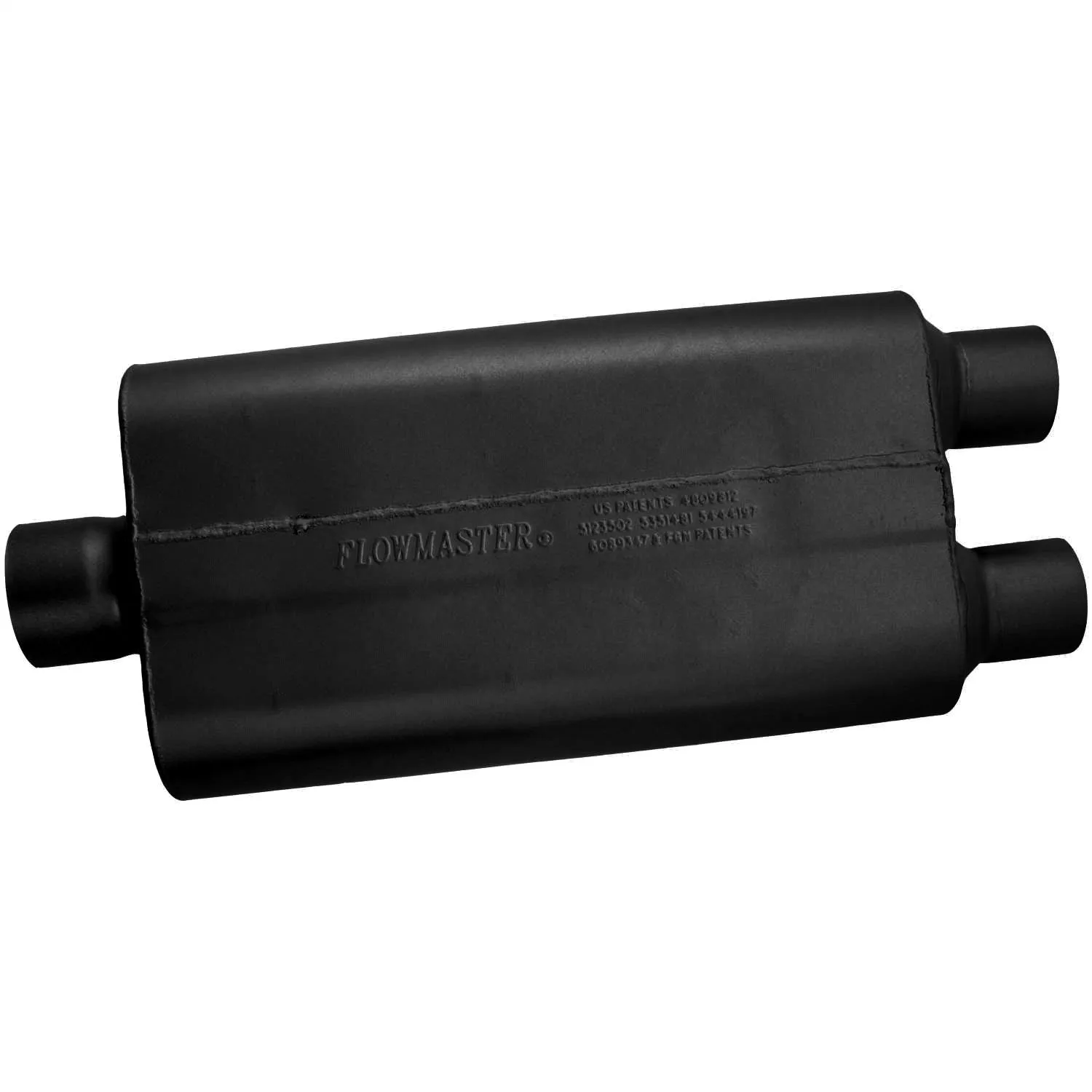 Flowmaster 50 Series Delta Flow Muffler - 3" Center Inlet / 2.5" Dual Outlet