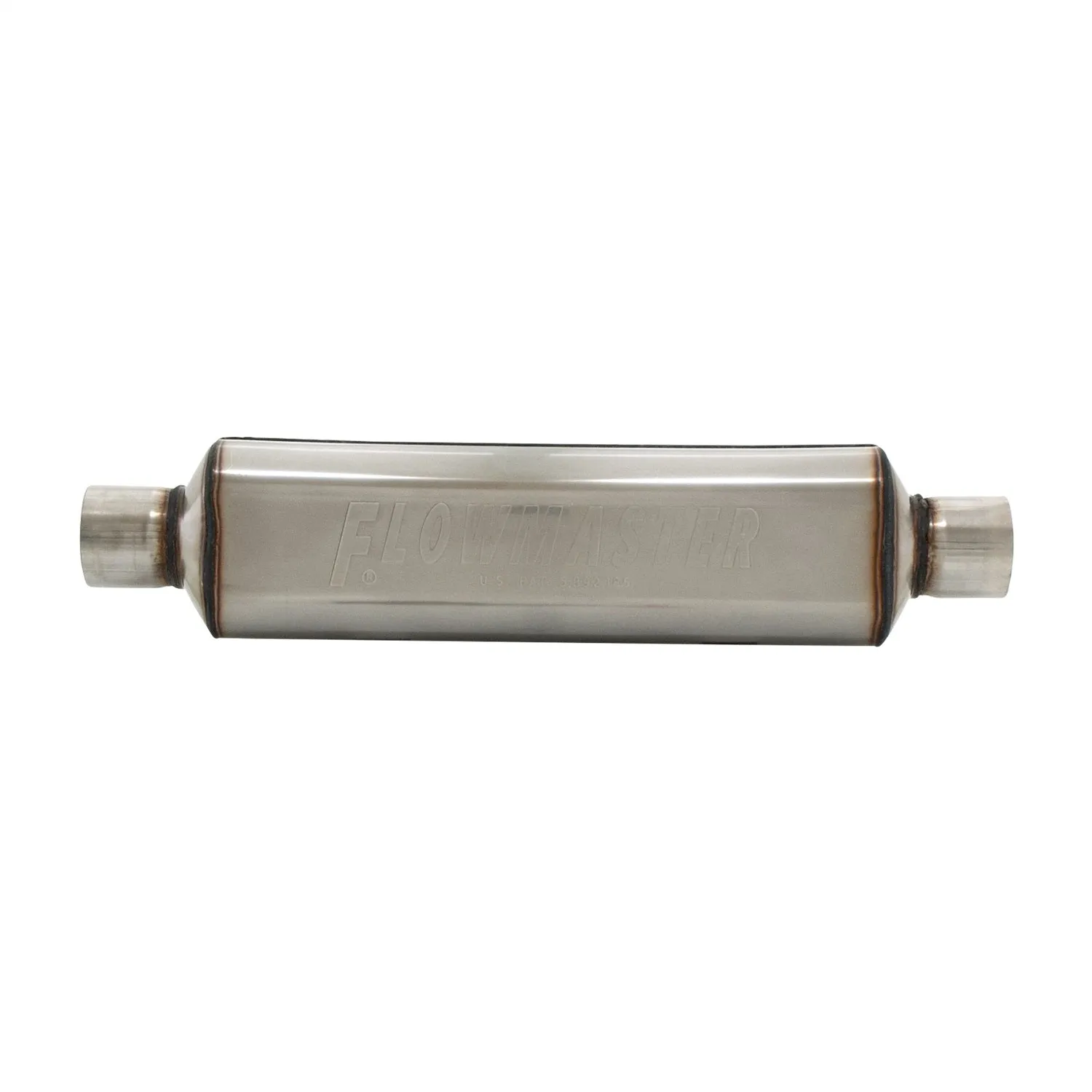 Flowmaster HP-2 Series Muffler - 2.5" Inlet, 2.5" Outlet - 18" Case - 304S