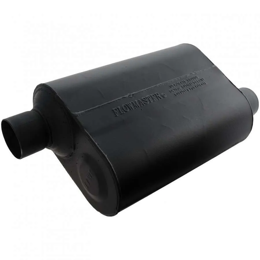 Flowmaster Super 40 Delta Flow Muffler - 2.5" Offset - Inlet / Opposite Side Offset Outlet