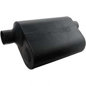 Flowmaster Super 40 Delta Flow Muffler - 2.5" Offset - Inlet / Same Side Offset Outlet