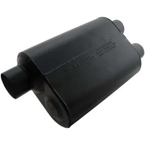 Flowmaster Super 40 Delta Flow Muffler - 3" Offset - Inlet / 2.5 Dual Outlet