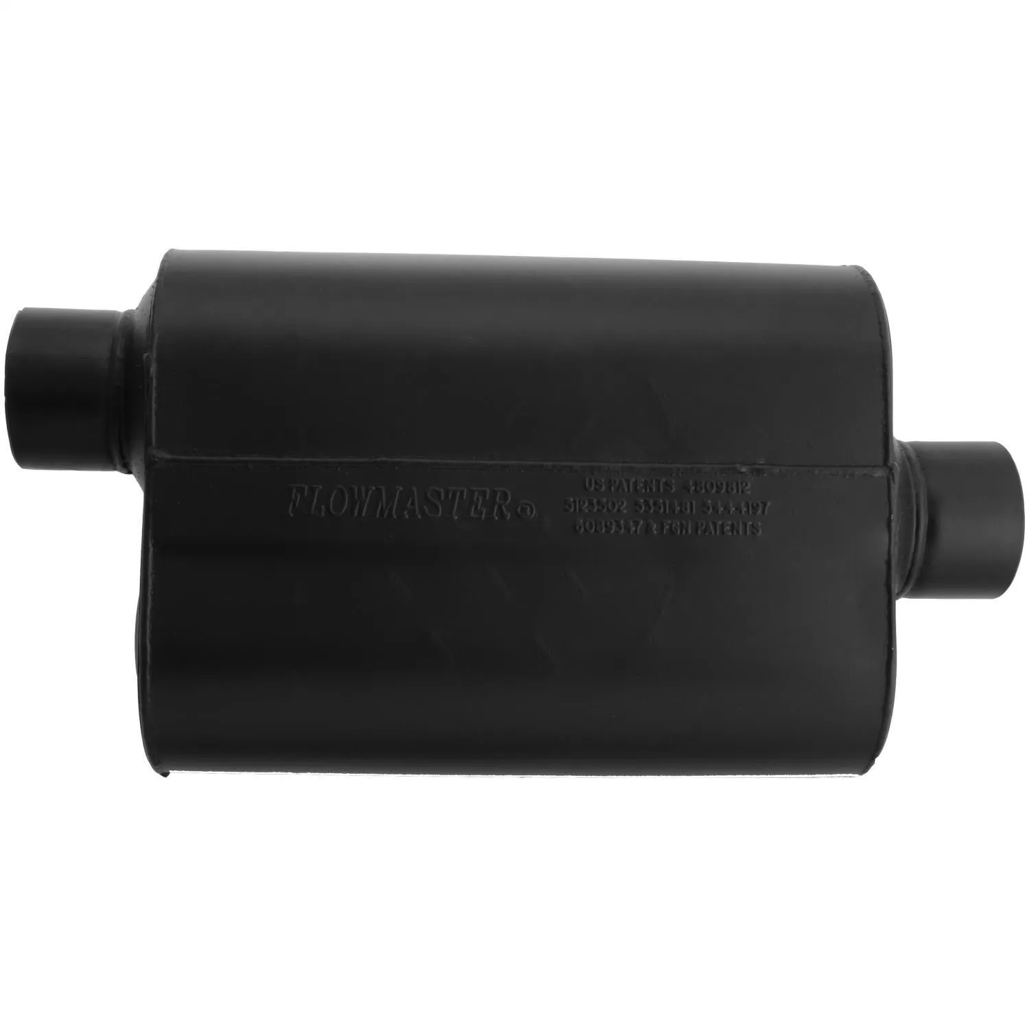Flowmaster Super 40 Delta Flow Muffler - 3" Offset - Inlet / Center Outlet