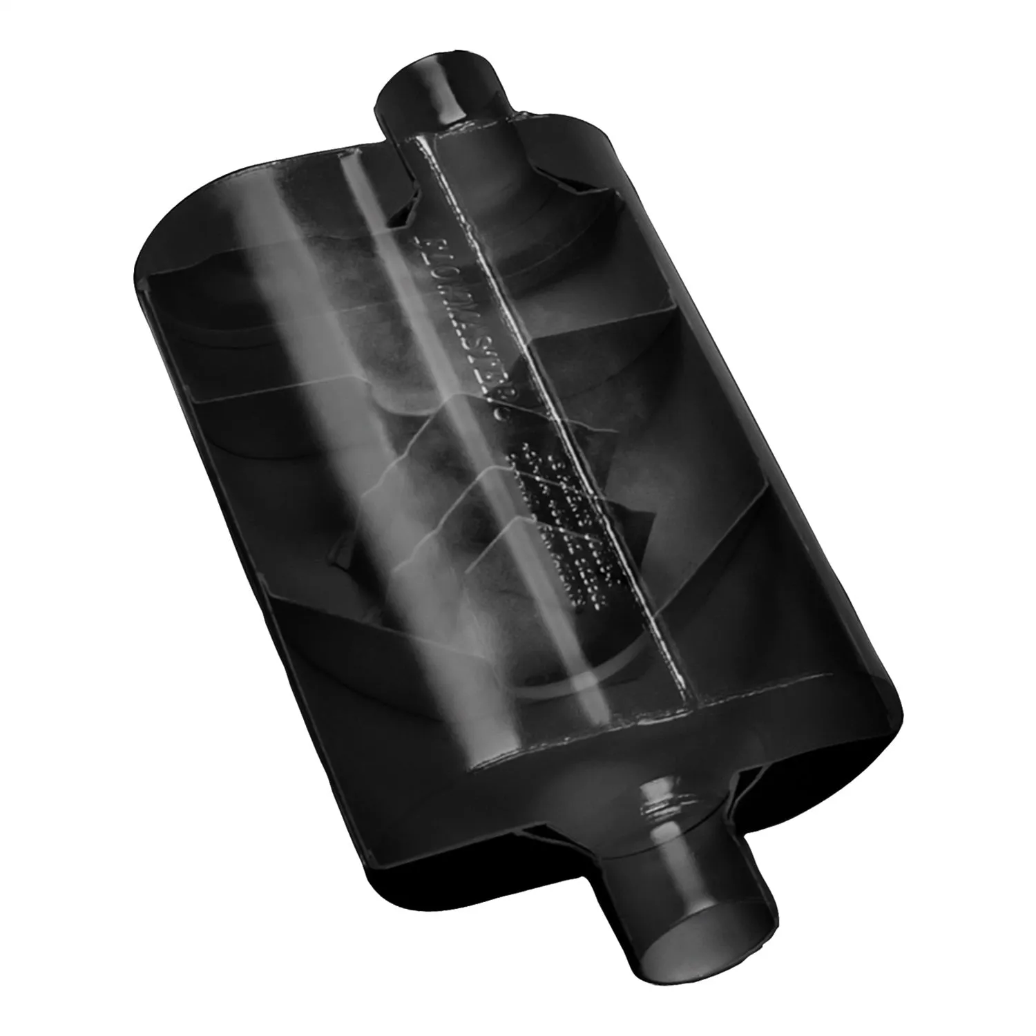 Flowmaster Super 40 Delta Flow Muffler - 3" Offset - Inlet / Center Outlet
