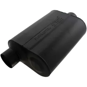 Flowmaster Super 40 Delta Flow Muffler - 3" Offset - Inlet / Center Outlet