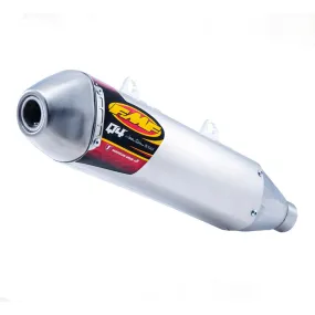 FMF Q4 Hex Series Stainless Slip On Silencer - KTM EXCF