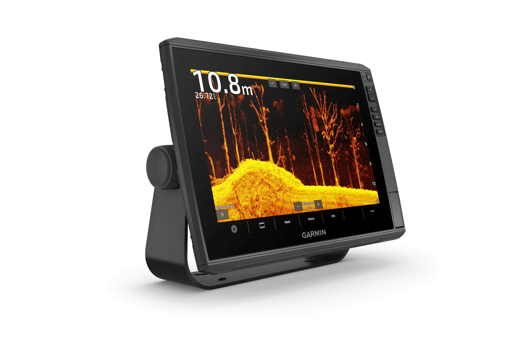 Garmin ECHOMAP™ Ultra 2 Chartplotters - 126sv with GT56UHD-TM Transducer; Includes Garmin Navionics ™ U.S. Inland & Coastal Mapping