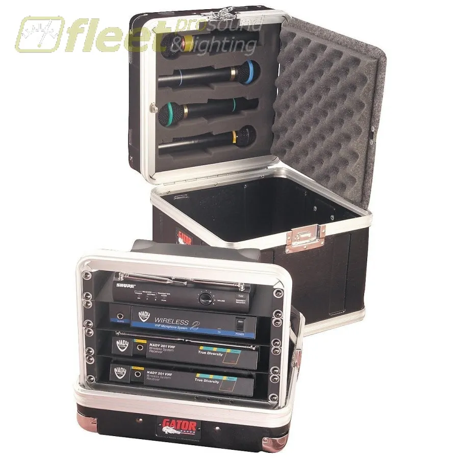 Gator GM-4WR Mini Rack for 4 Wireless Systems