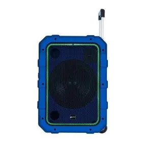 Gemini MPA-2400BLU Rechargeable Weather Resistant Trolley Speaker (Blue)