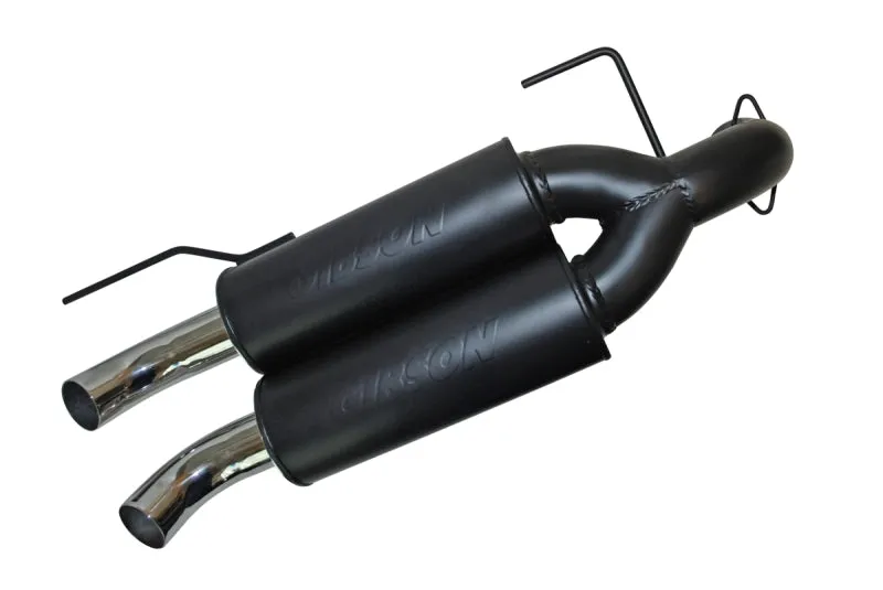 Gibson Dual Exhaust System - Black Ceramic - Polaris UTV 2011-13