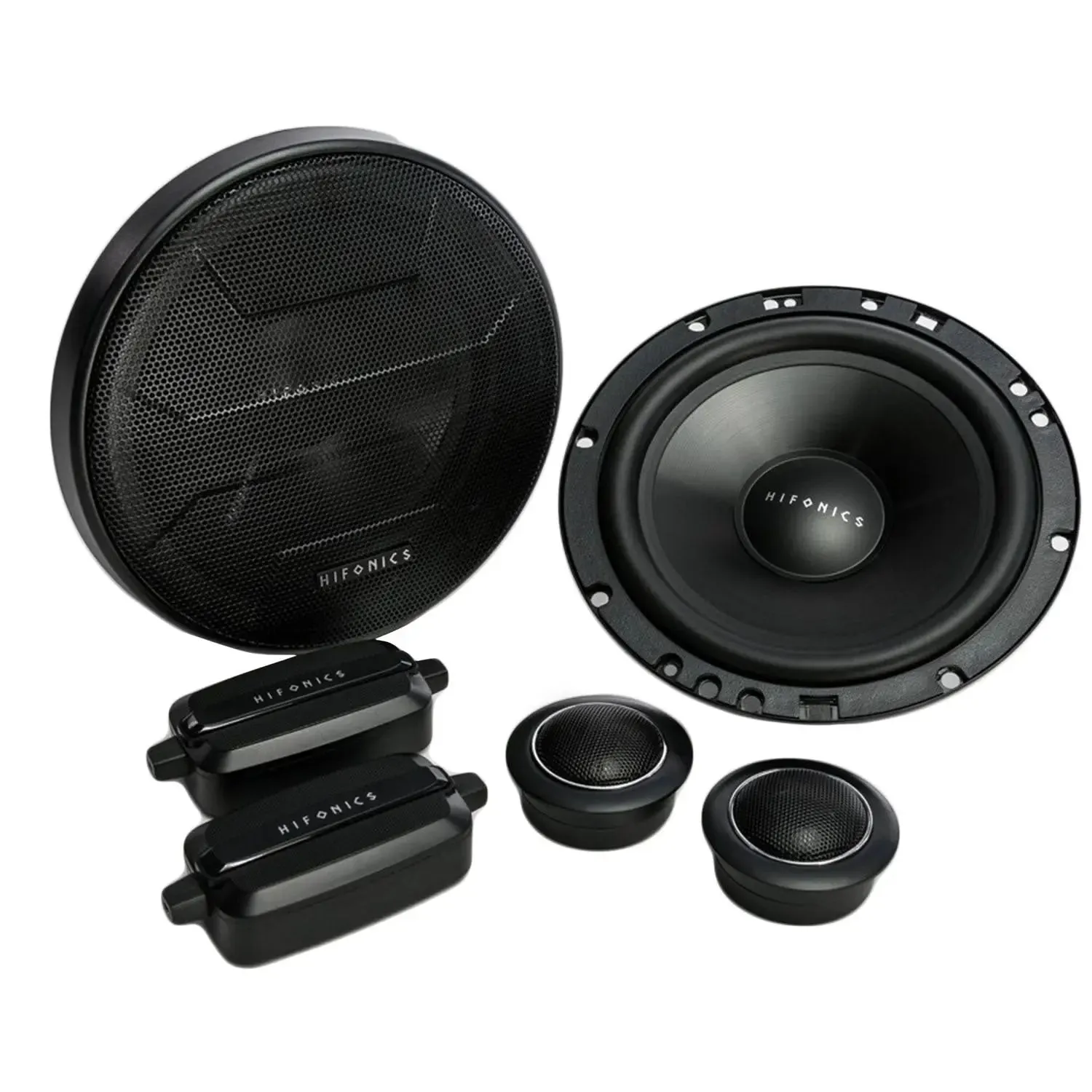 Hifonics ZS65C Zeus 6.5 inch 400 Watt 2-Way Car Audio Speaker System (Pair)