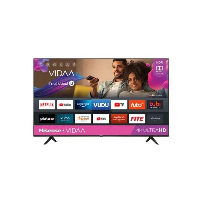 Hisense 55-Inch 4K Ultra HD Vidaa Smart TV – 55A6HS