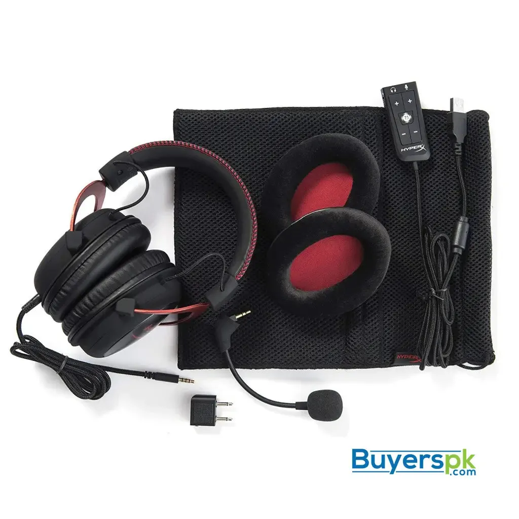 Hyperx Cloud Ii Gaming Headset - 7.1 Surround Sound - Memory Foam Ear Pads - Durable Aluminum Frame