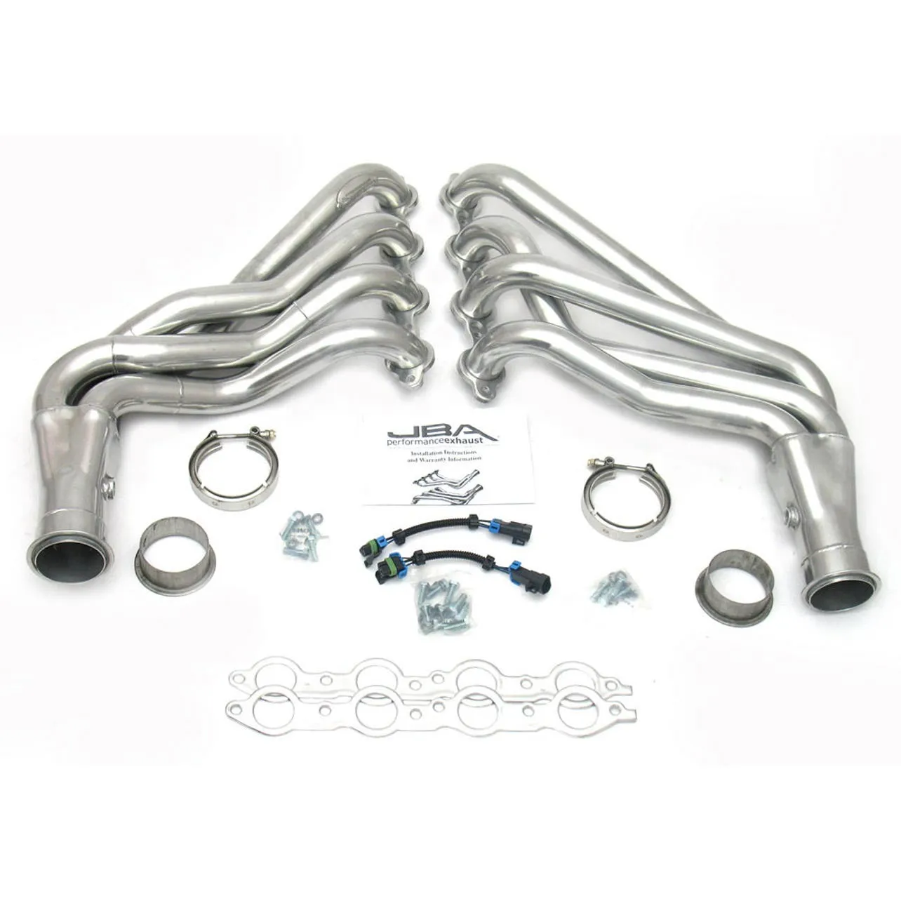 JBA Headers - 2010 SS Camaro - Long Tube Silver