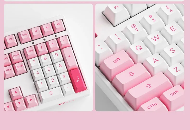 Kawain Pink Wireless Mechanical Keyboard