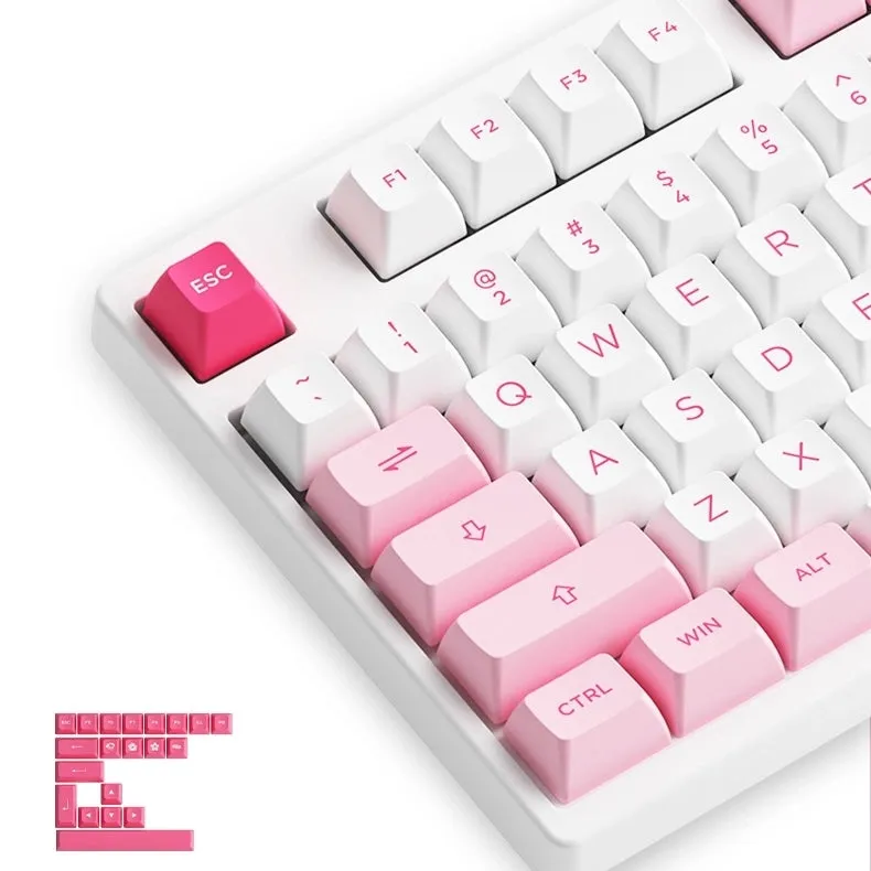 Kawain Pink Wireless Mechanical Keyboard