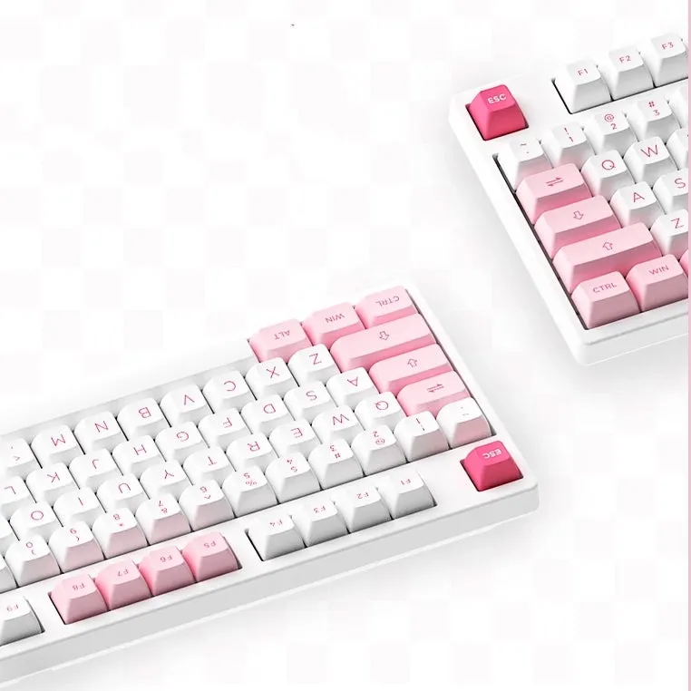 Kawain Pink Wireless Mechanical Keyboard