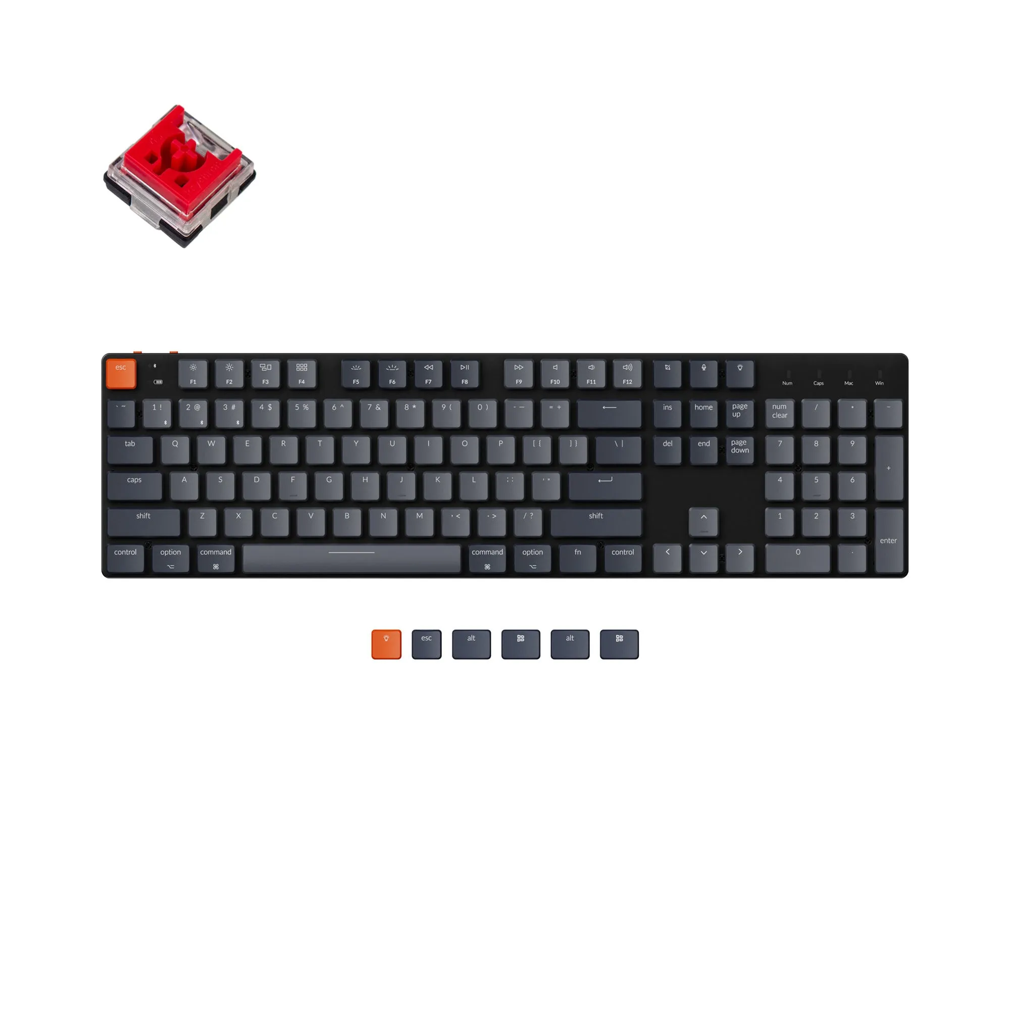 Keychron K5 SE Ultra-Slim Wireless Mechanical Keyboard(US ANSI Layout)