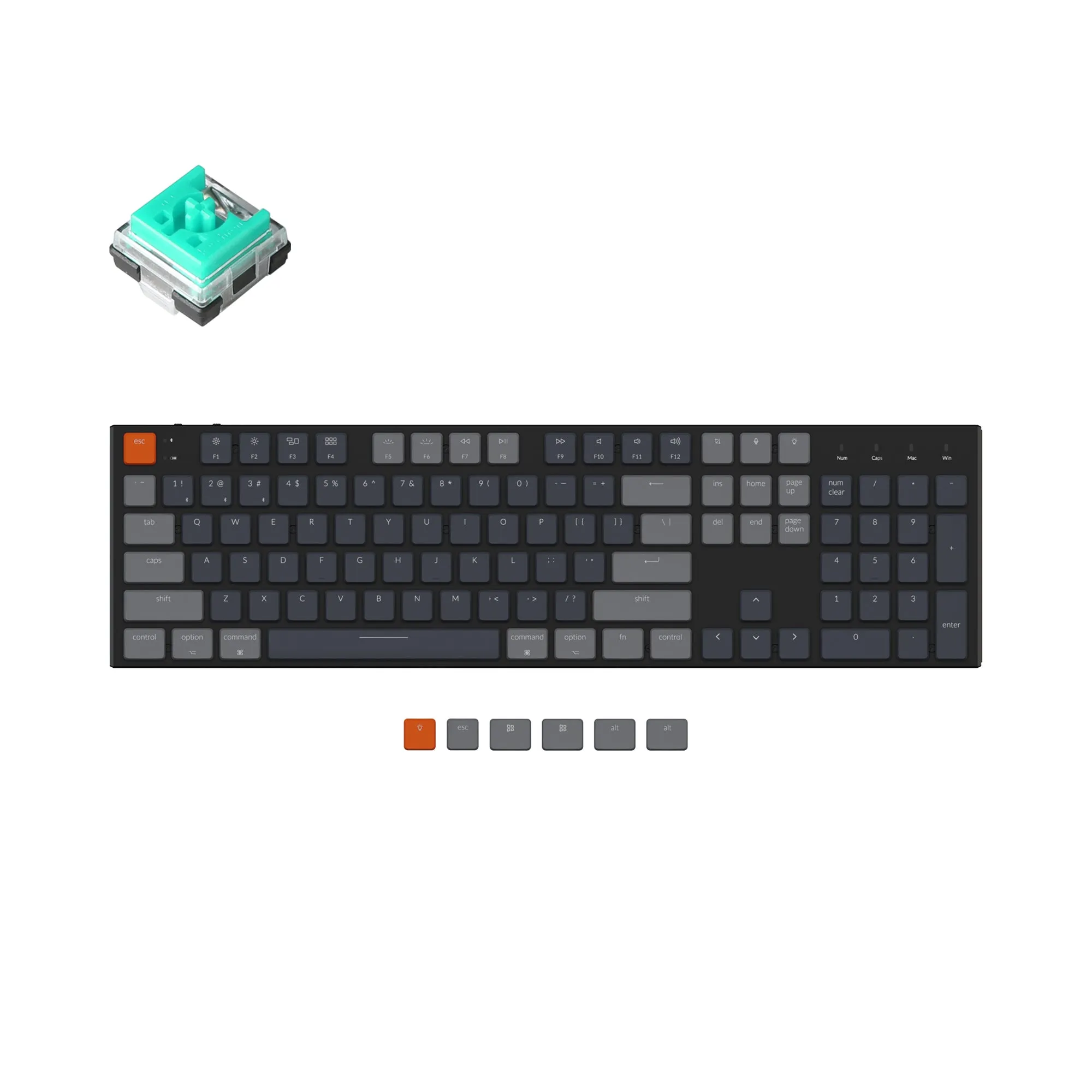 Keychron K5 Wireless Mechanical Keyboard