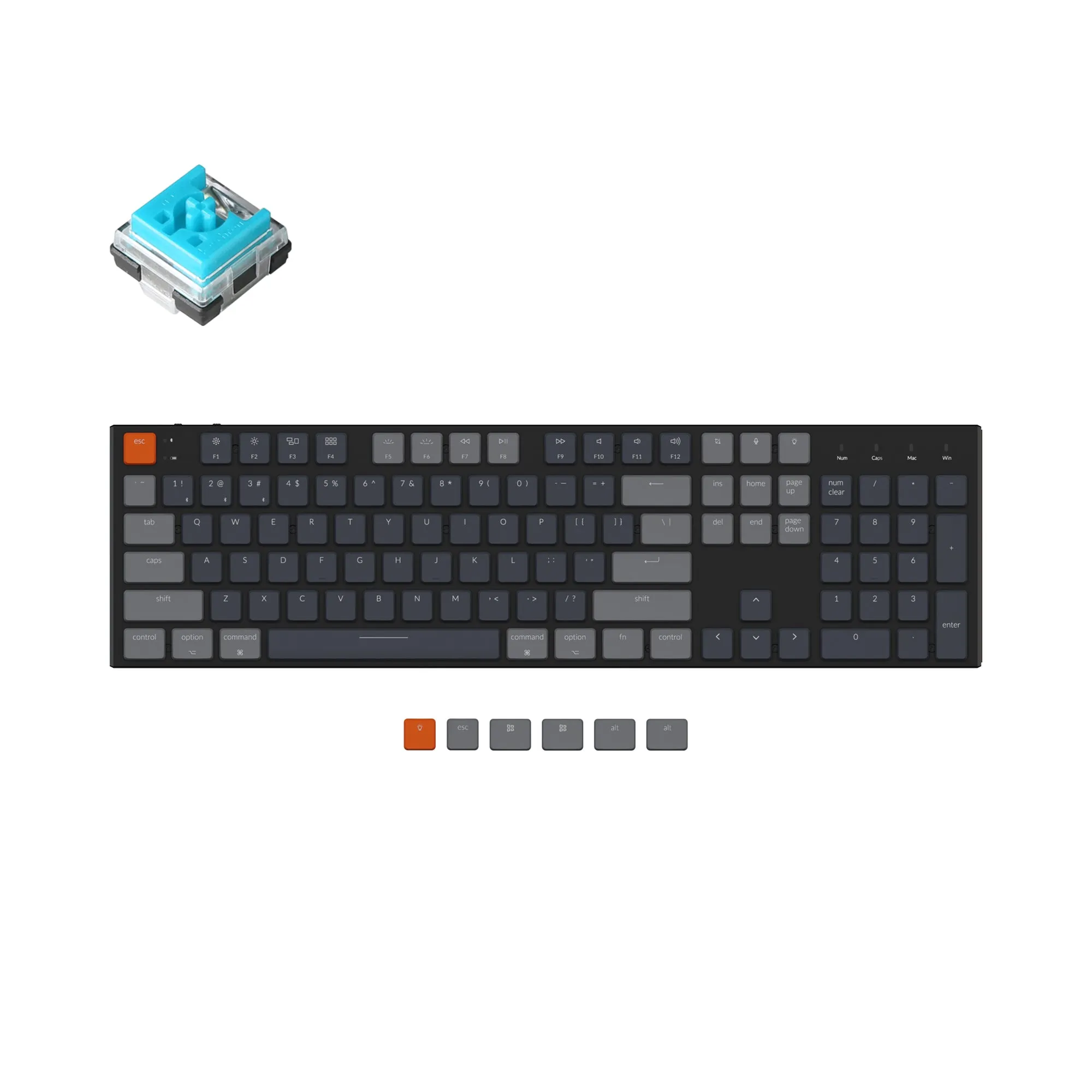 Keychron K5 Wireless Mechanical Keyboard