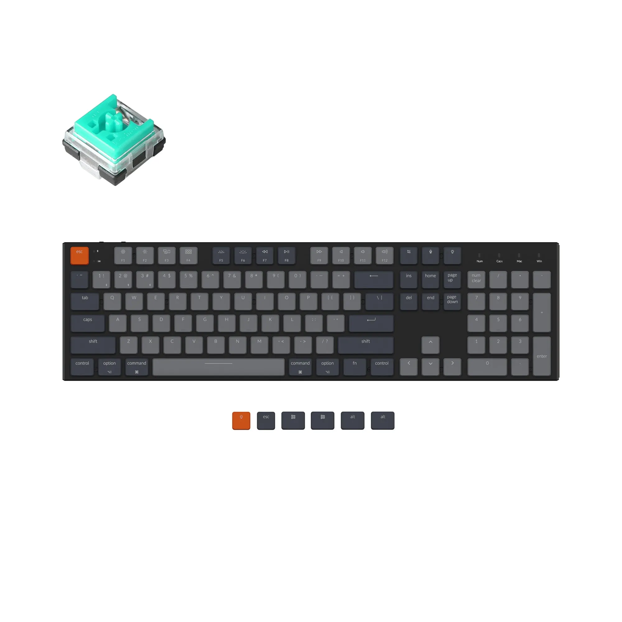 Keychron K5 Wireless Mechanical Keyboard