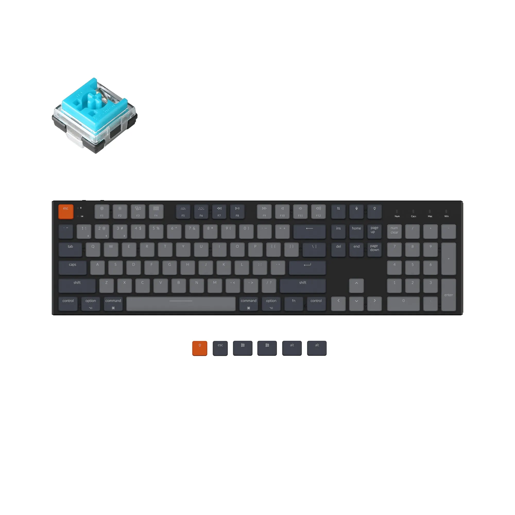 Keychron K5 Wireless Mechanical Keyboard
