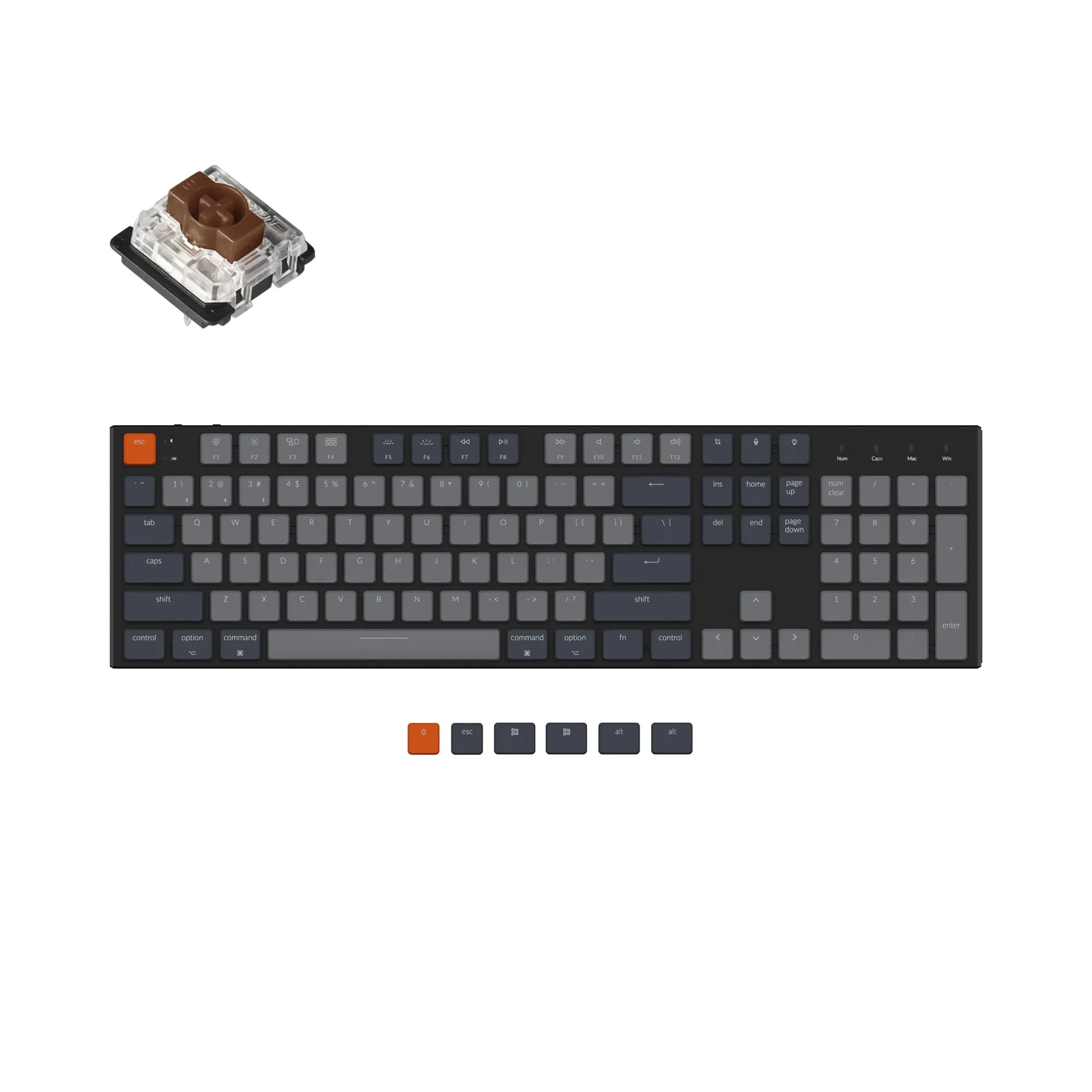 Keychron K5 Wireless Mechanical Keyboard