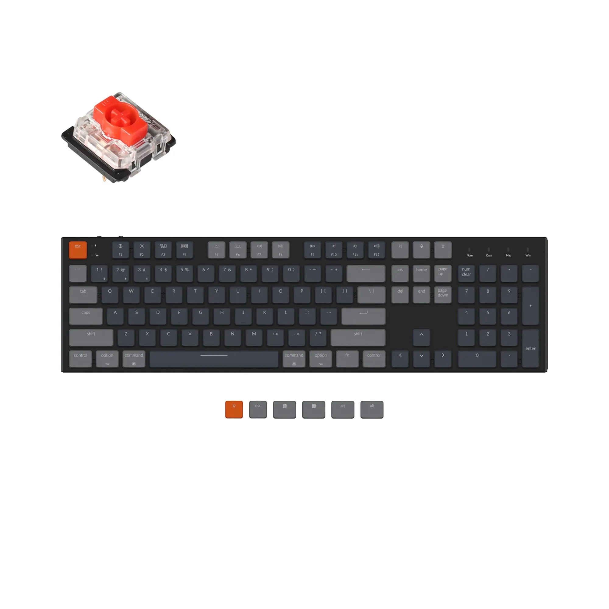 Keychron K5 Wireless Mechanical Keyboard