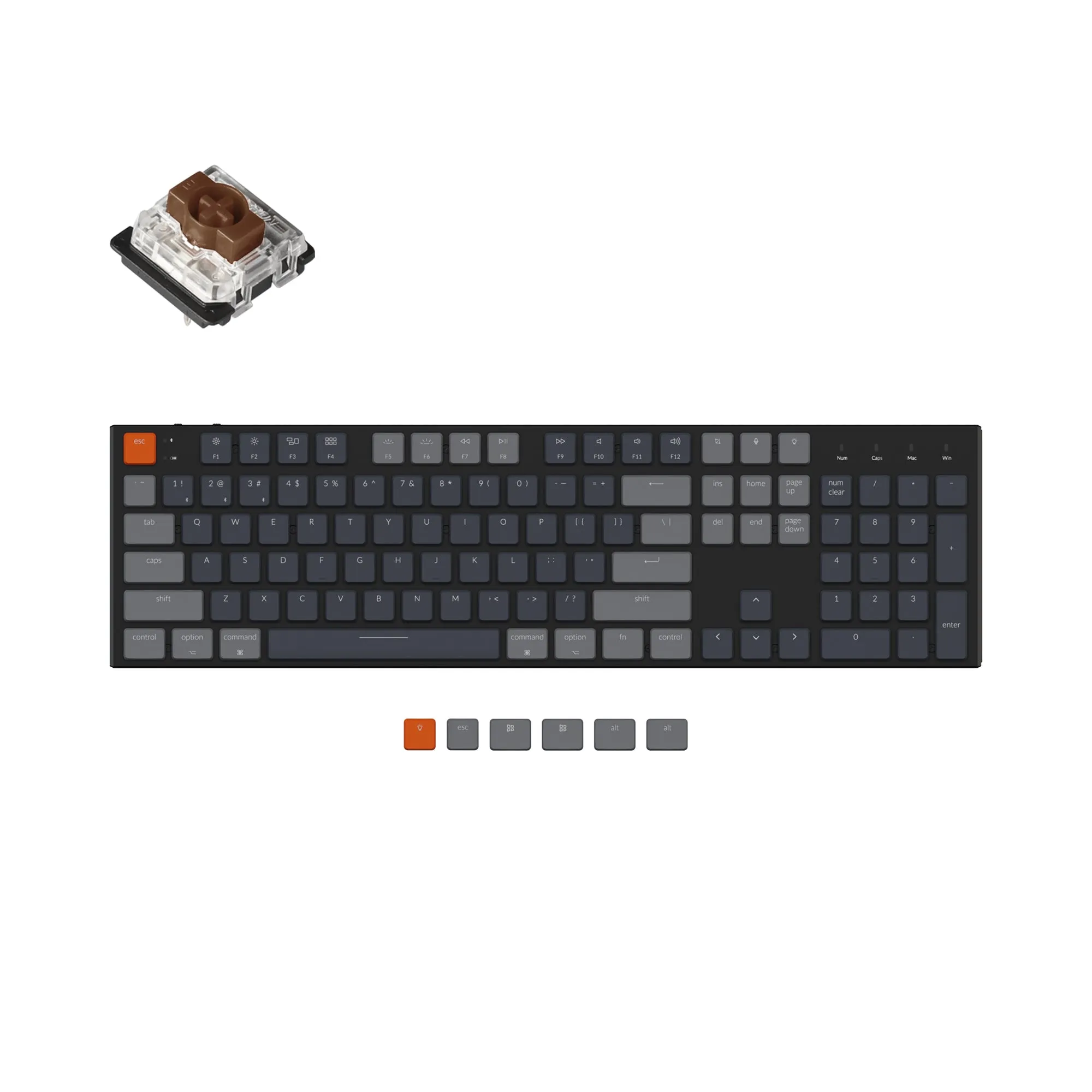Keychron K5 Wireless Mechanical Keyboard