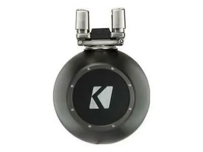 Kicker 44KMTC114 11" Horn Tower Speakers With LED Grilles - Black