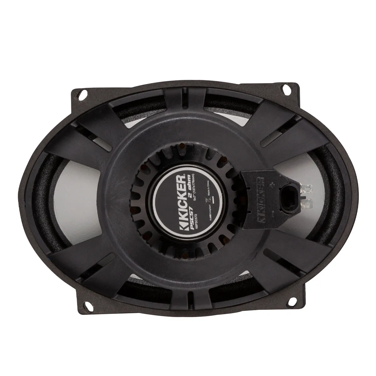 Kicker PS 5 x 7" Replacement 2-Way Coaxial 2 ohm Weather-Proof Speakers for 2006 and Newer Harley Davidson - Pair