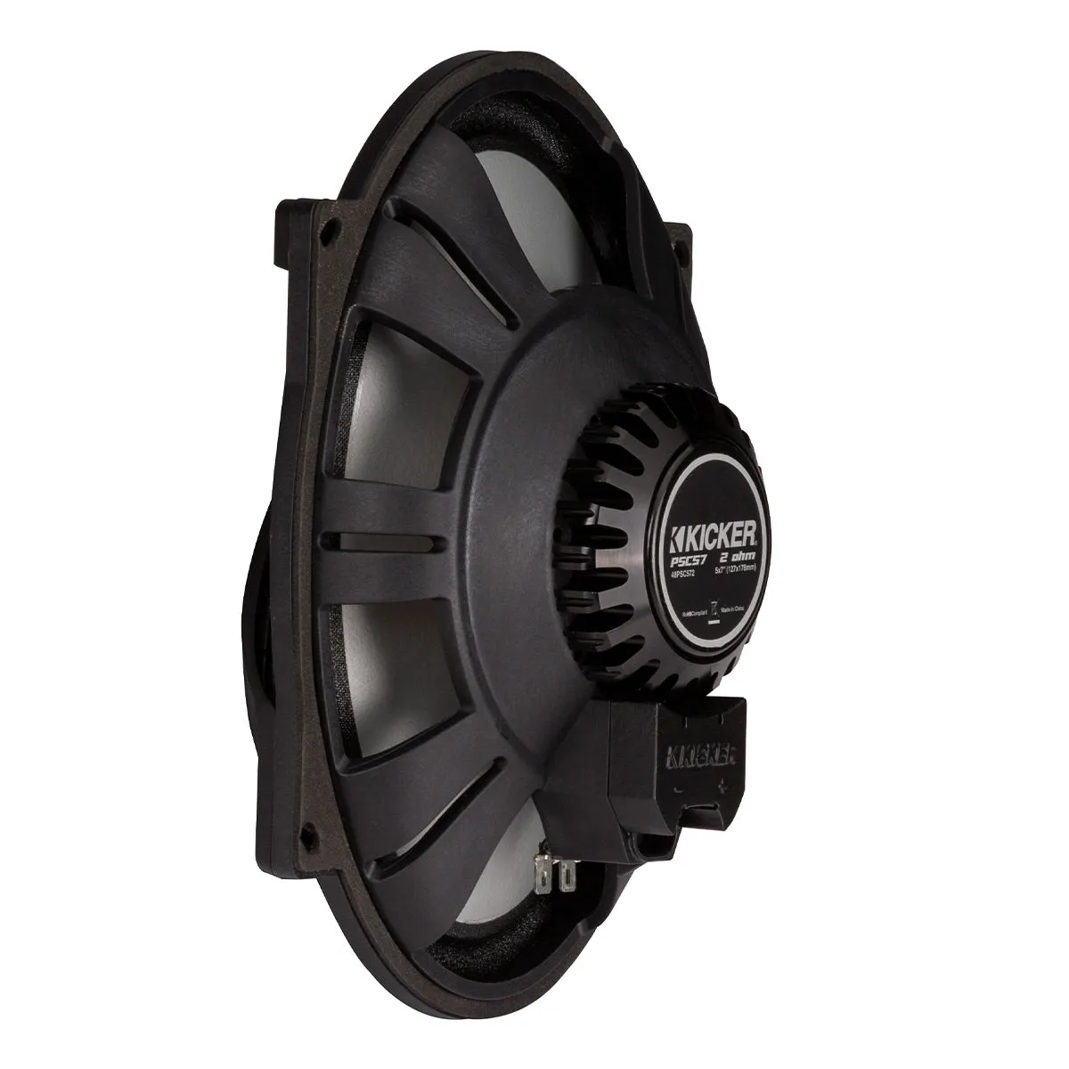 Kicker PS 5 x 7" Replacement 2-Way Coaxial 4 ohm Weather-Proof Speakers for 2006 and Newer Harley Davidson - Pair
