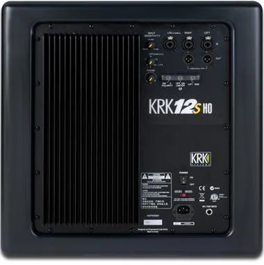 KRK 12sHO High Output Powered Studio Subwoofer