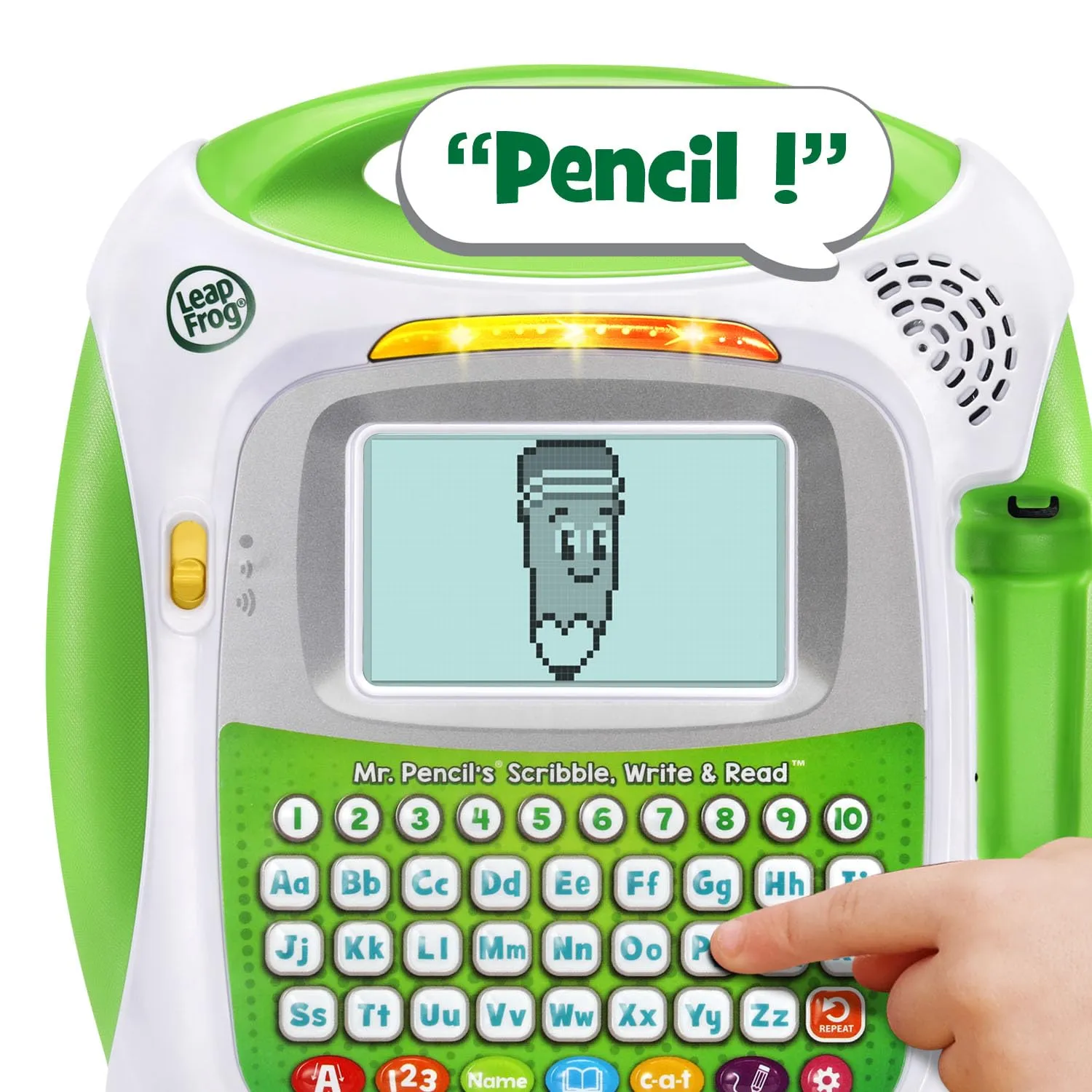 LeapFrog Mr Pencil's Scribble, Write and Read, Green, Medium